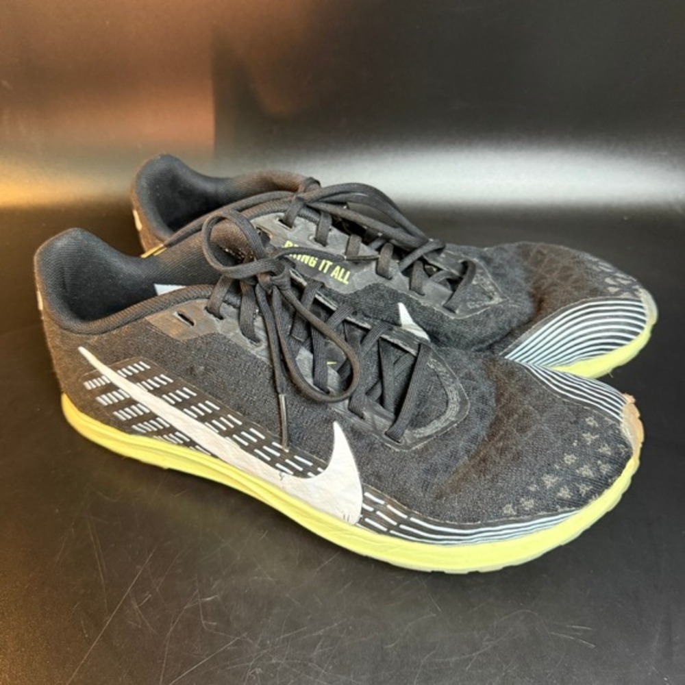 Nike Zoom Victory XC 5‎ AJ0854-003 Black Volt Synthetic Racing Spikes Mens 7.5